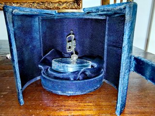 Mini Tromba in Argento800 Miniatura Solid Silver