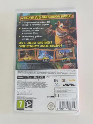 CRASH BANDICOOT N. SANE TRILOGY - Nintendo Switch