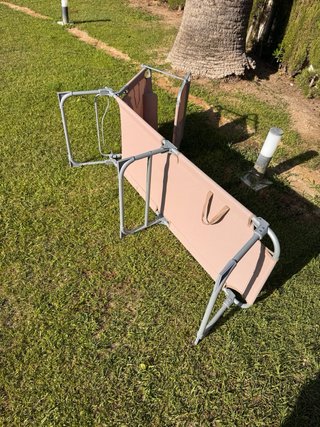 Tumbona plegable jardín/piscina