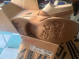 Sandalias Camper Dana X-Strap Mujer Beige