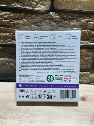 COVERbasics Pezoneras de Plata Lactancia