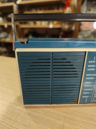 Radio portátil Lavis AM 326 azul retro