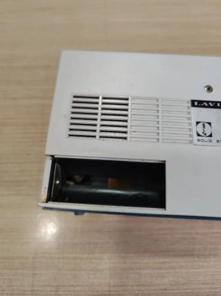 Radio portátil Lavis AM 326 azul retro