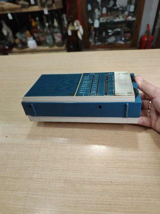 Radio portátil Lavis AM 326 azul retro