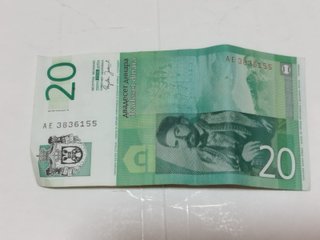Lote 5 Billetes Serbia