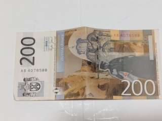 Lote 5 Billetes Serbia