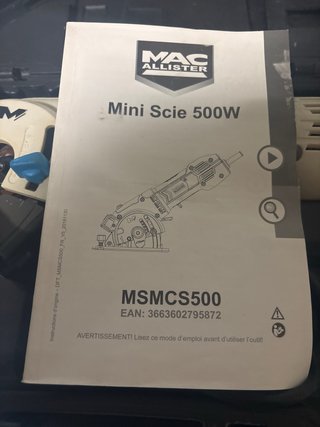 Mini sierra MAC ALLISTER