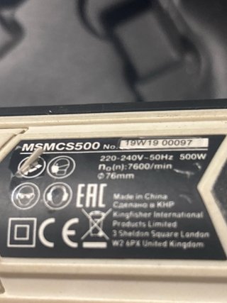 Mini sierra MAC ALLISTER