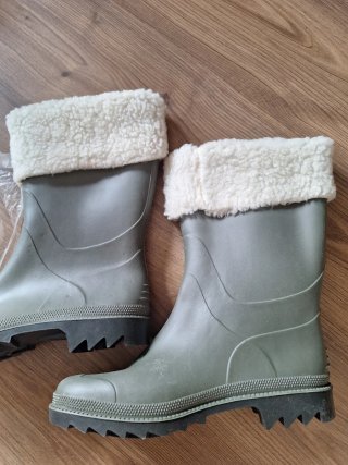 Botas de agua verdes talla 42