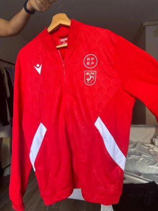Chaqueta árbitro Macron Roja Talla XL