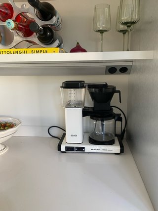 Cafetera Moccamaster Select Blanca