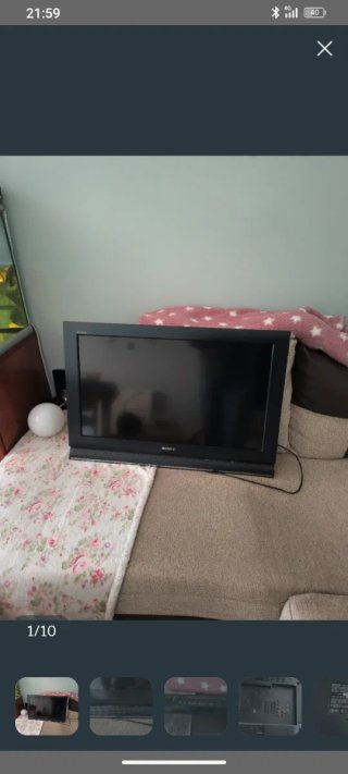 Televisor Plasma Sony 32 Negro