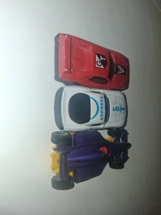 Lote 3 coches juguete buen estado