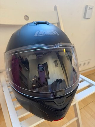 Casco NZI COM3 SUNVISOR Negro Mate