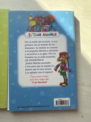 Libros “El club arcoíris” 1 y 7.