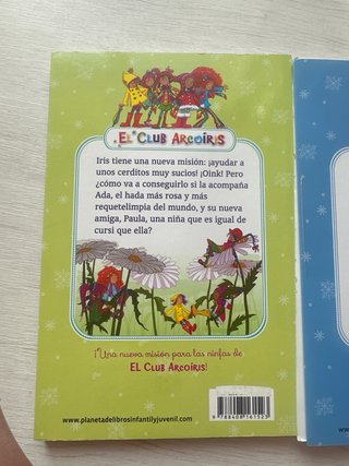 Libros “El club arcoíris” 1 y 7.
