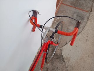 Bicicleta Carretera Antigua Mercier Roja