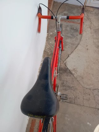Bicicleta Carretera Antigua Mercier Roja