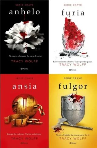 Serie crave de libros