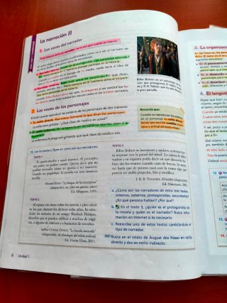 LCL, lengua castellana y literatura 1.1, 1.2 y 1.3