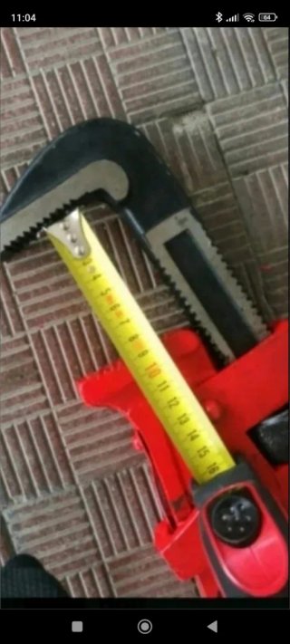 Llave grifa de 36" nueva
