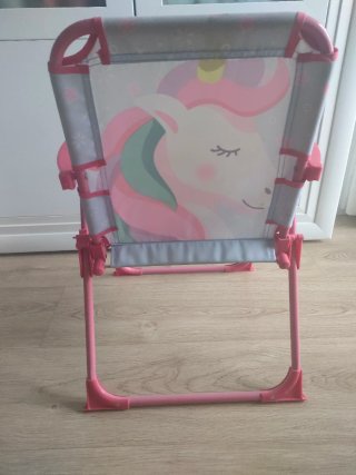 Silla infantil plegable unicornio