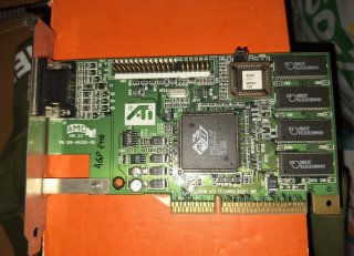 Tarjeta Gráfica ATI AGP 8MB