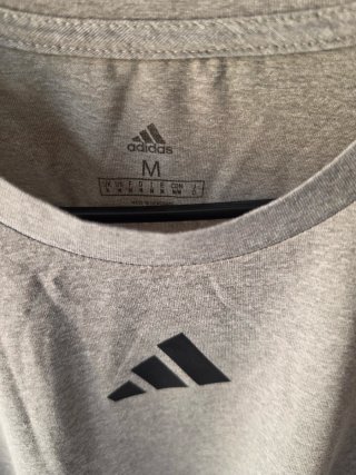 Camiseta Adidas Gris Talla M