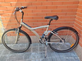 Bicicleta Paseo Doble Suspensión