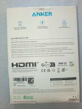Cable HDMI Anker Oficial