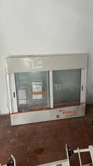 Ventana aluminio corredera 120x100cm