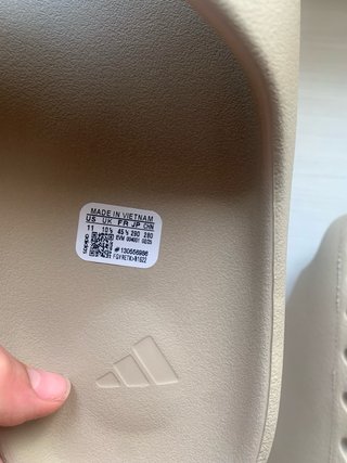 Chanclas Adidas Yeezy Beige Talla 45