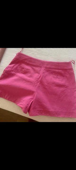 Falda pantalón Zara M fucsia
