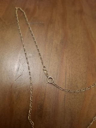 Cadena de oro 18k con cruz