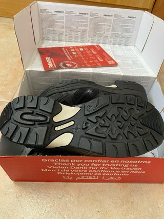 Zapatos de seguridad Panter negros