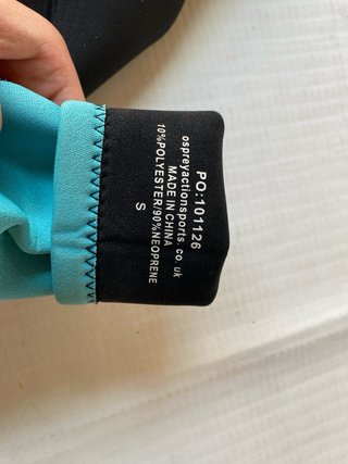Neopreno Osprey - Talla S Mujer