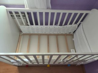 Cuna Ikea 60x120 Blanca