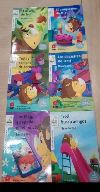 Libros Troti + peluche
