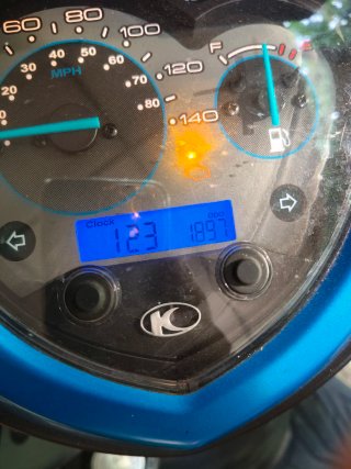 Ciclomotor Kymco 125cc Azul/Negro