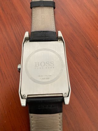Reloj HUGO BOSS Rectangular Cuero Negro
