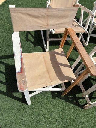 Conjunto Sillas y Hamacas Jardín Beige