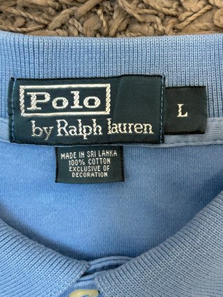 Polo de Ralph Lauren - Azul - Talla L