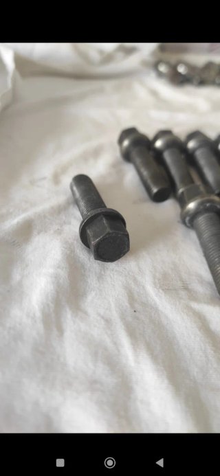Tornillos esfericos 45mm 14x1.5