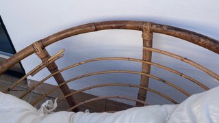Sillón Balinés Base Bambú Beige de la tienda Casa.