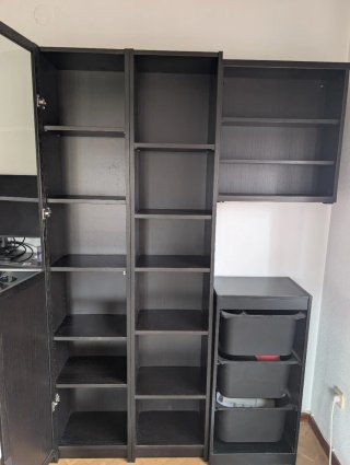 Muebles Almacenaje Billy Ikea Negro