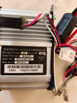 Controlador Bicicleta Eléctrica HB24V-ELB007-26AE