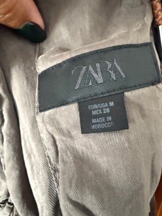 Bomber Zara Marrón/Gris