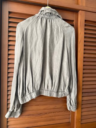 Bomber Zara Marrón/Gris