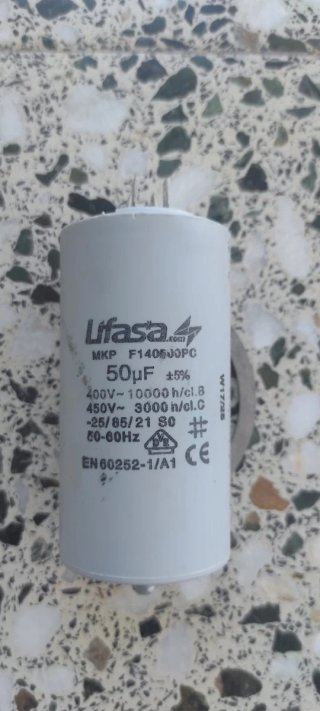 Condensador Lifasa MKP F140500PC 50µF