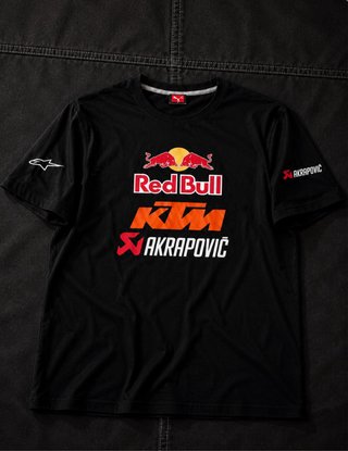 T-shirt Puma Red Bull KTM Akrapovič